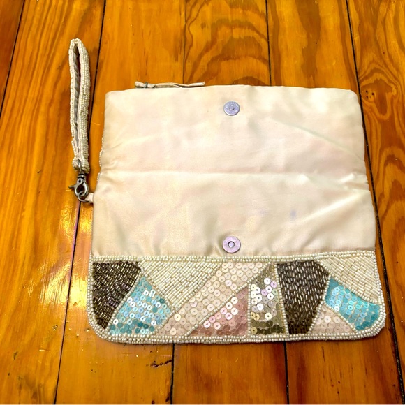Never Used Beaded and Sequined Aldo Wristlet - Picture 2 of 4